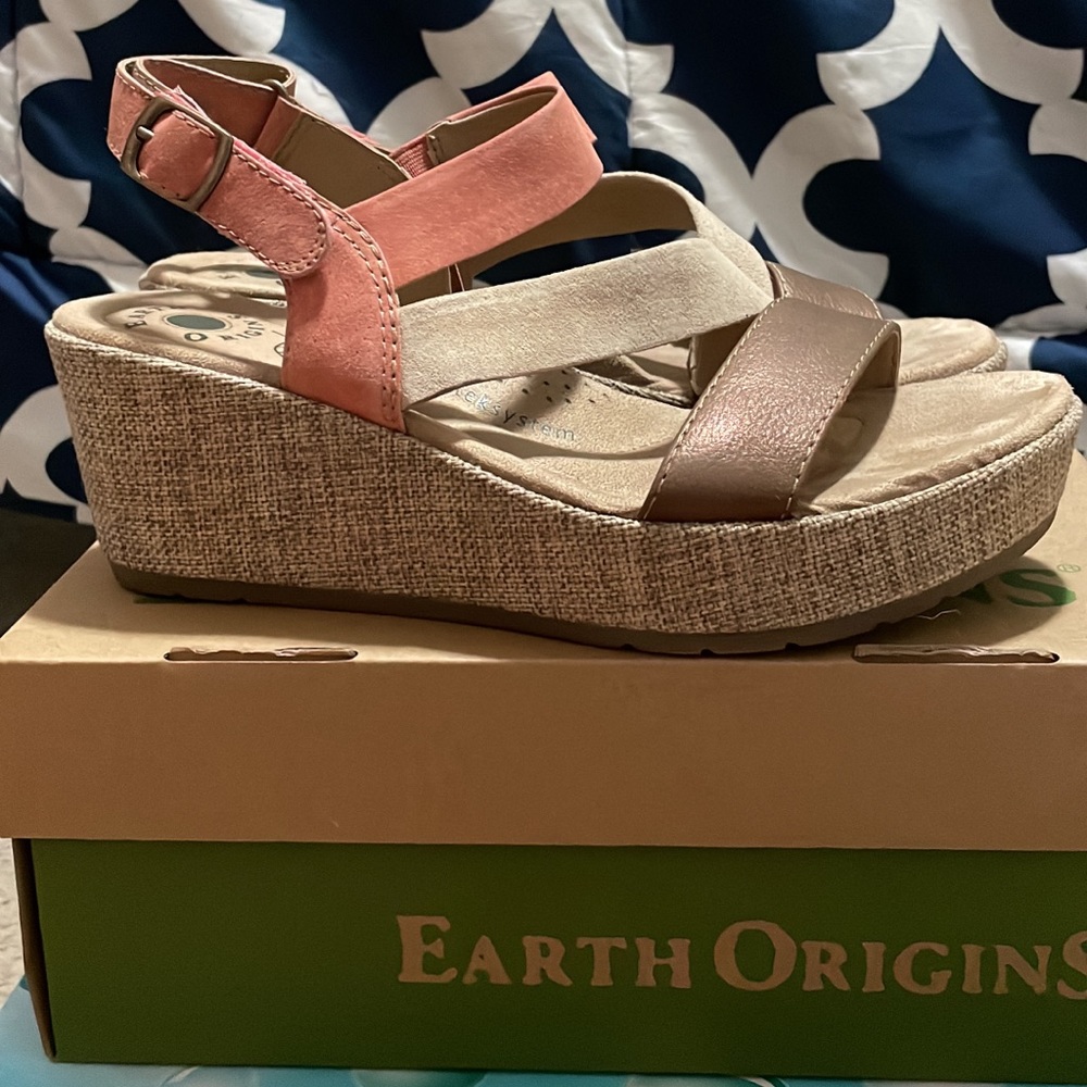 Earth Origins Maxine Wedge Sandals